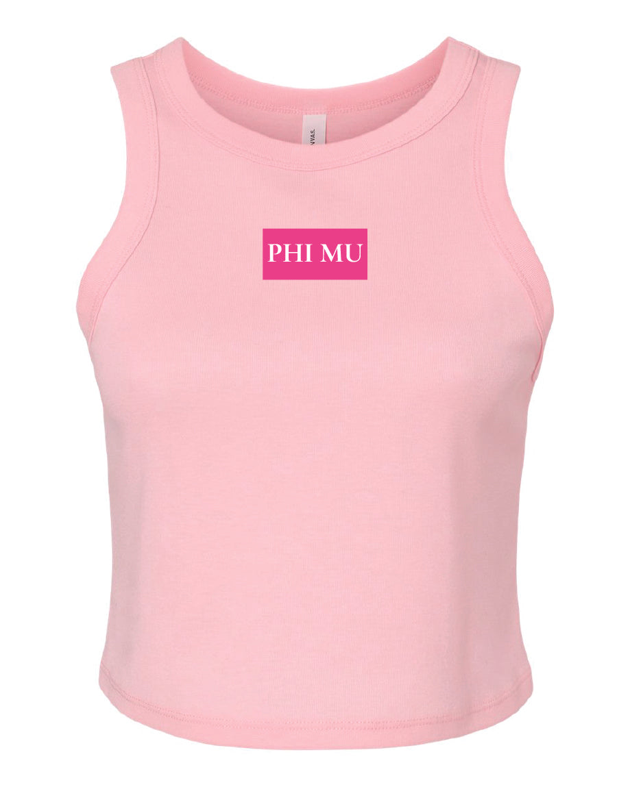 WS - Phi Mu Daily Tanks $20 / $40