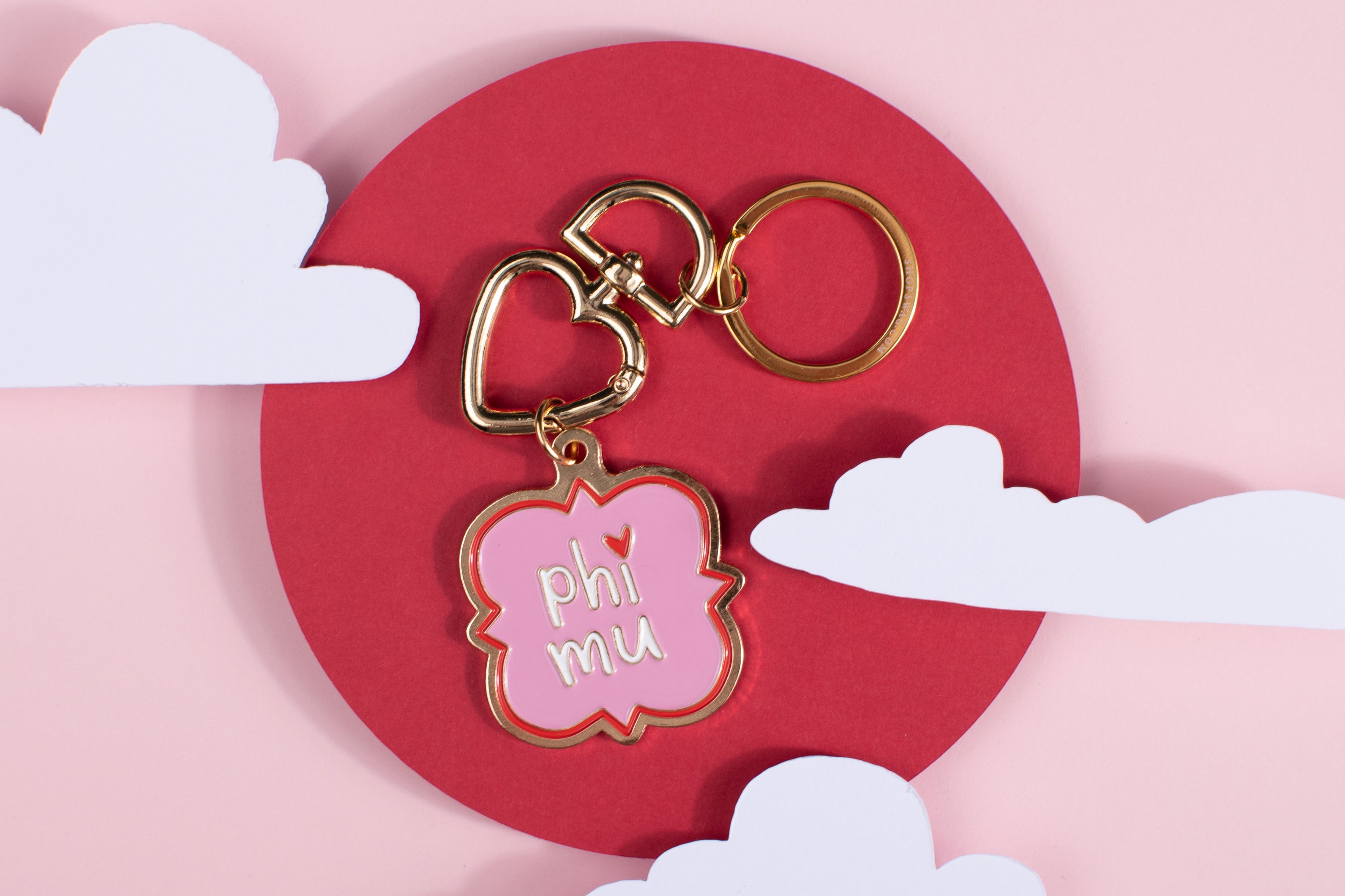 WS - Sorority Travel Enamel Keychain (set of 3 for each design) ($10 / $20)