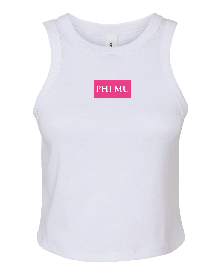 WS - Phi Mu Daily Tanks $20 / $40
