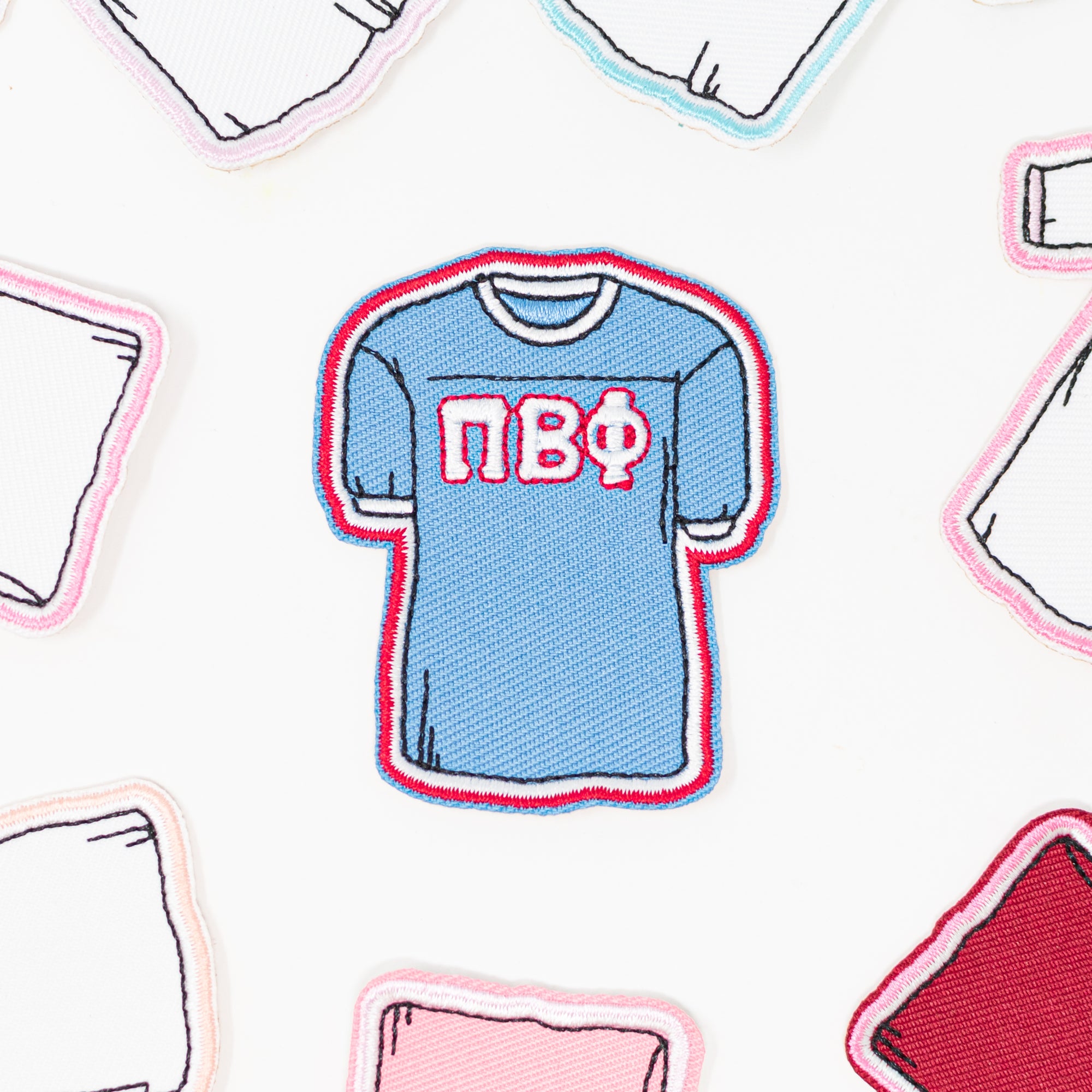 Pi Phi Jersey Decal