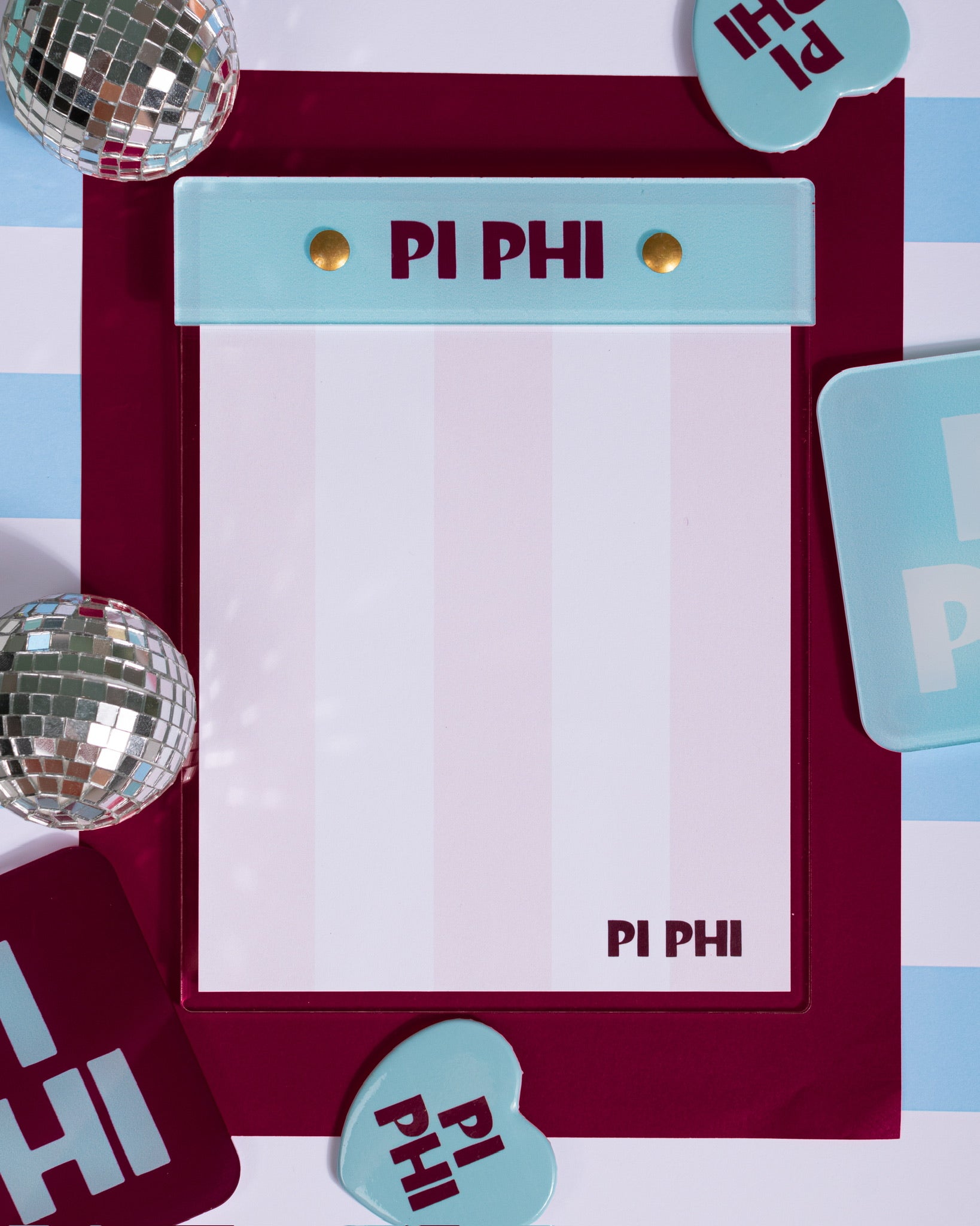 Pop Acrylic Notepads (sold in 3s) $19 / $38