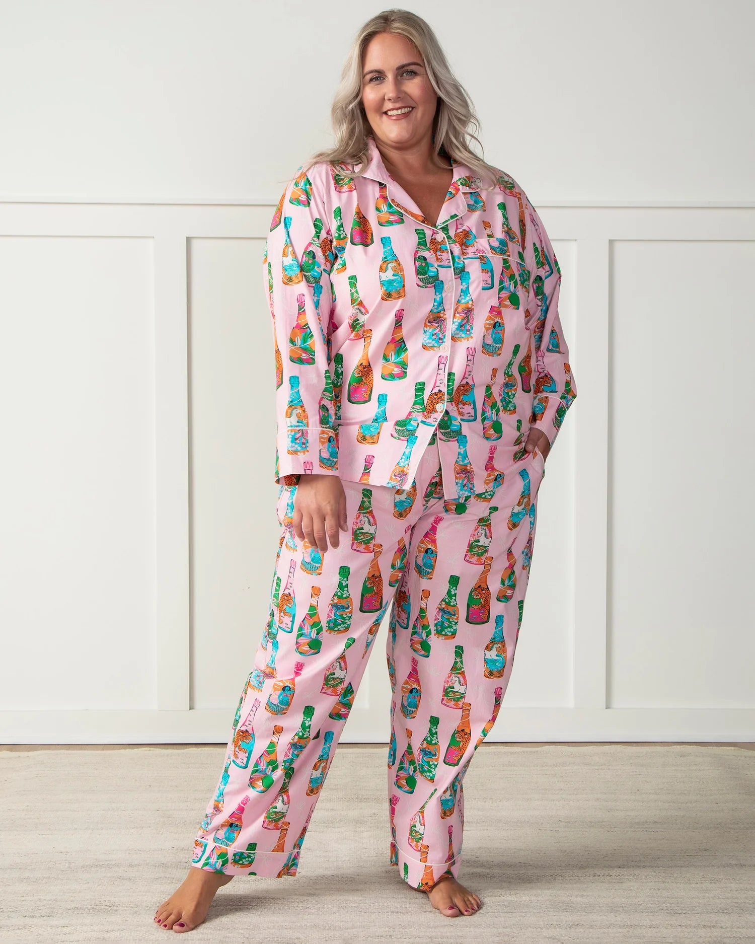 Printfresh Pop the Bubbly Long Sleep Set - Printfresh