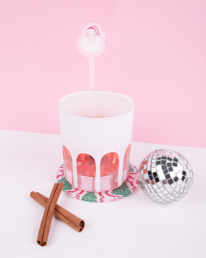 WS - Santa Acrylic Stir Stick