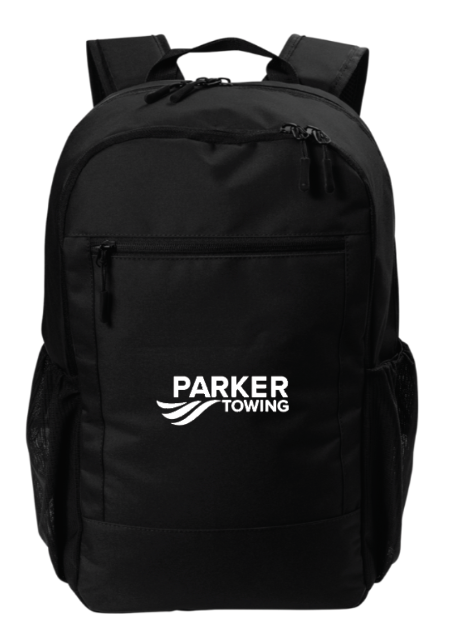 PARKER TOWING EMBROIDERED BACKPACK