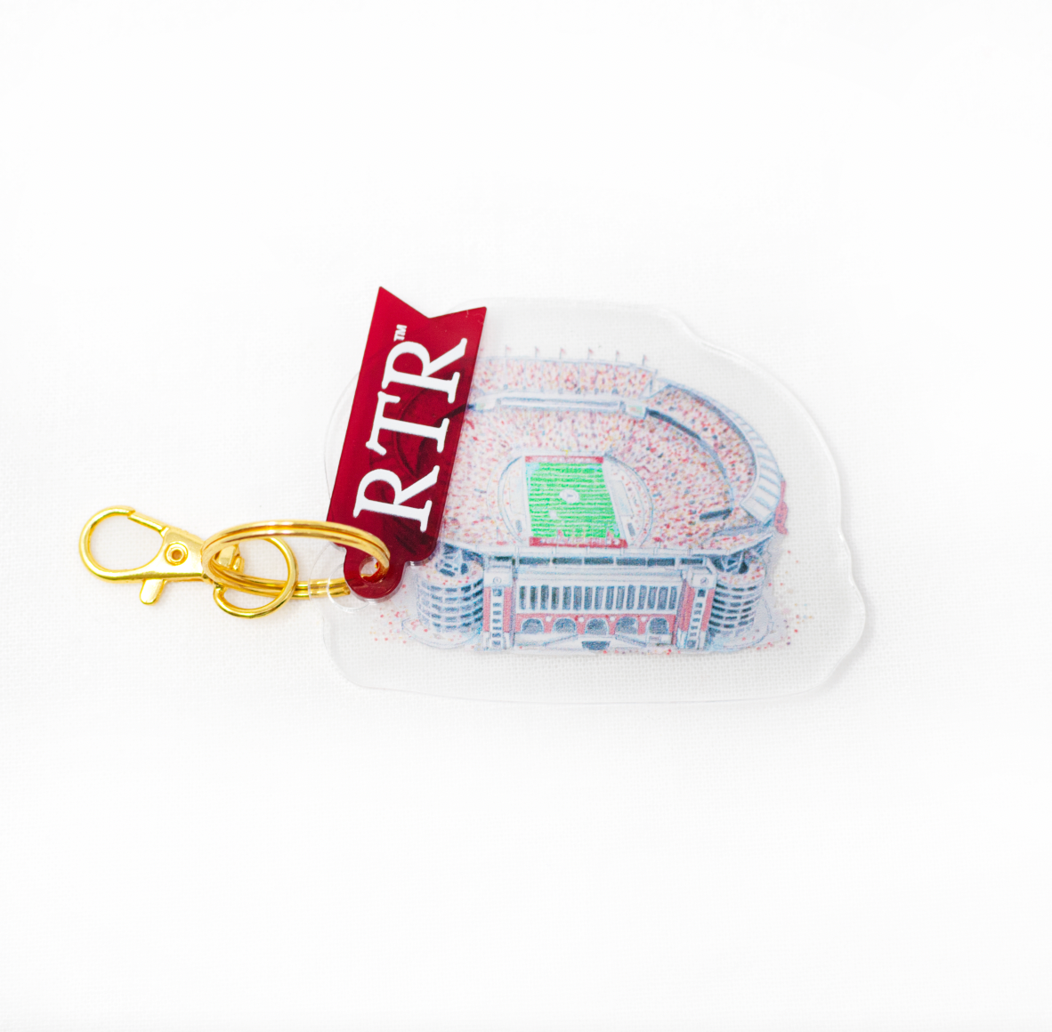 Acrylic Stadium Keychains