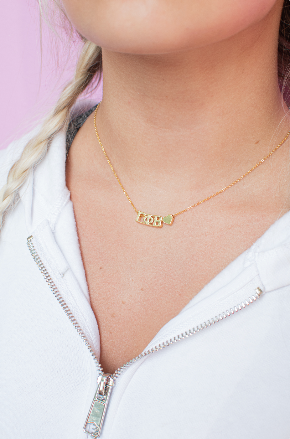 Sorority Heart Necklace