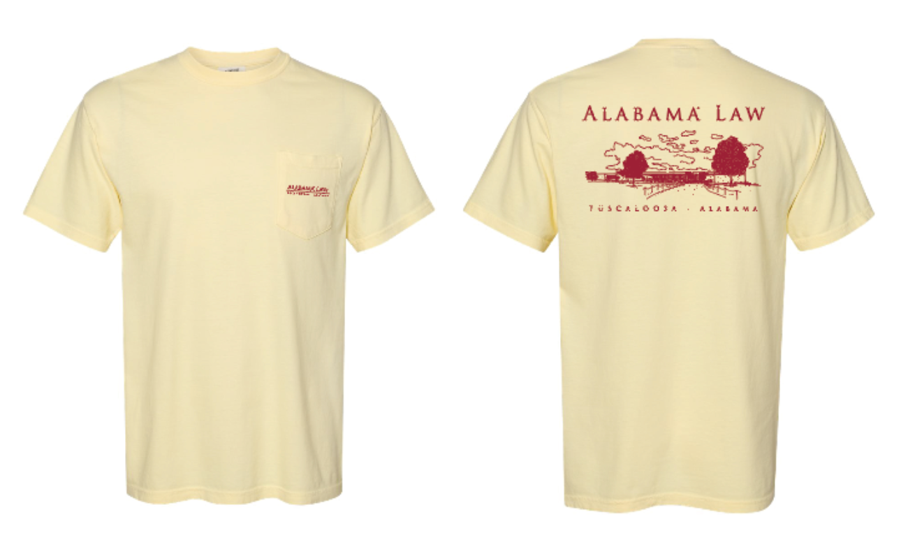 Alabama Law Building tee (PREORDER)