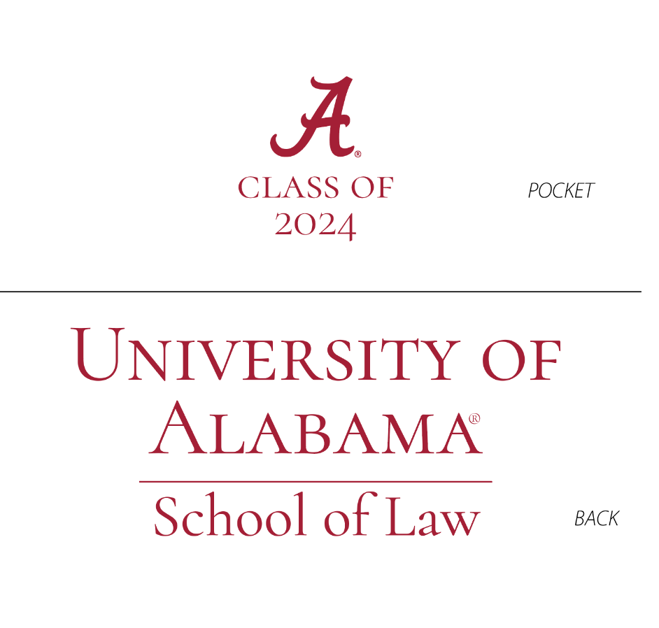 Alabama Law Class of 2024 tees (PREORDER)
