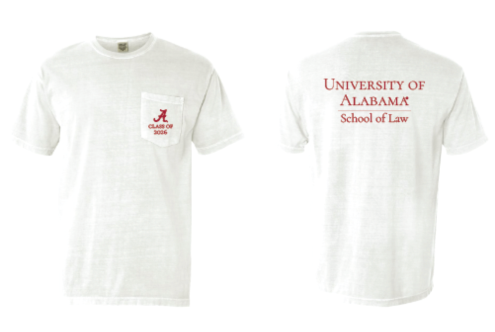 Alabama Law Class of 2026 Tees (PREORDER)