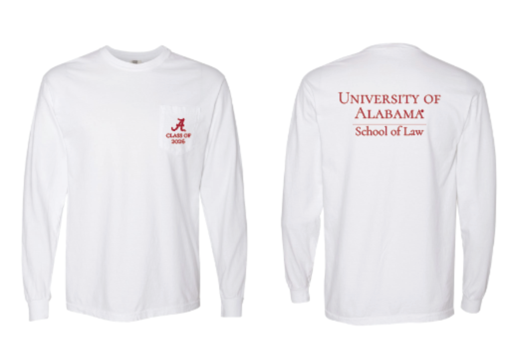 Alabama Law Class of 2026 Tees (PREORDER)