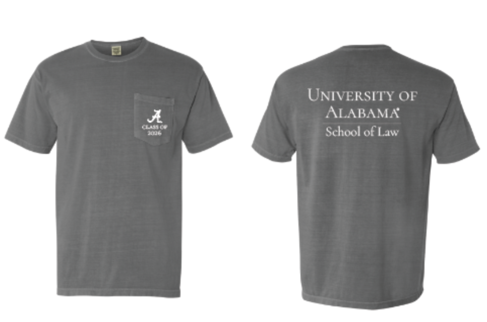 Alabama Law Class of 2026 Tees (PREORDER)