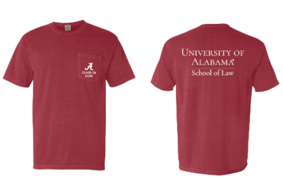 Alabama Law Class of 2026 Tees (PREORDER)