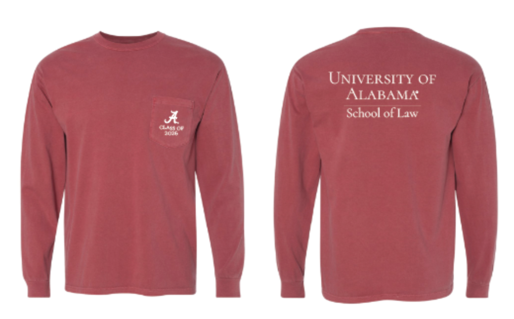 Alabama Law Class of 2026 Tees (PREORDER)