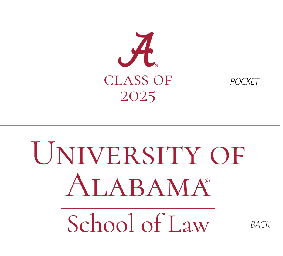 Alabama Law Class of 2025 tees (PREORDER)