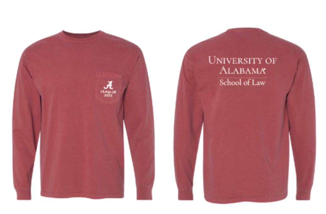 Alabama Law Class of 2025 tees (PREORDER)