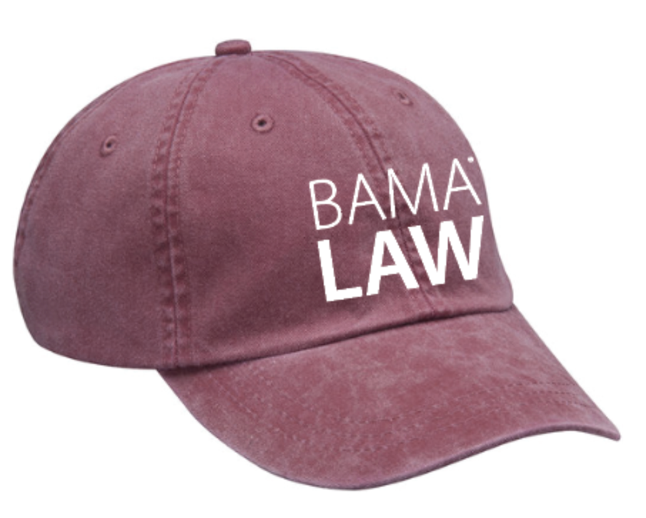 Alabama Law Embroidered Dad Cap (PREORDER)