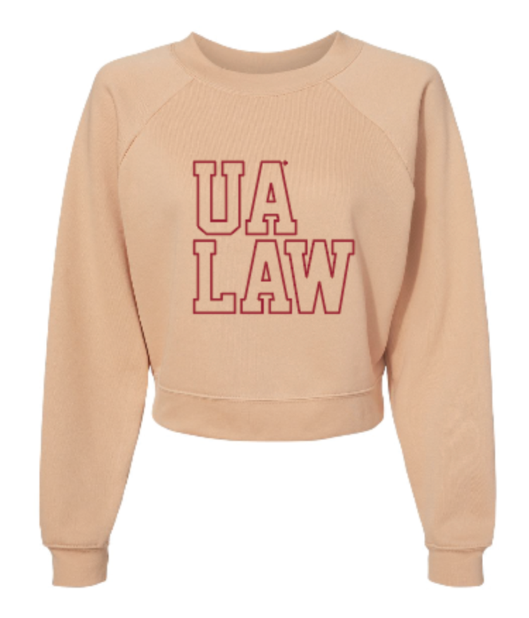 Alabama Law Women's Raglan Fleece (PREORDER)