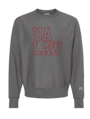 Alabama Law Emboidered Crewneck (PREORDER)