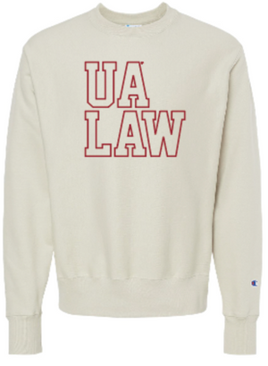 Alabama Law Emboidered Crewneck (PREORDER)