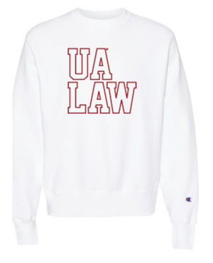 Alabama Law Emboidered Crewneck (PREORDER)