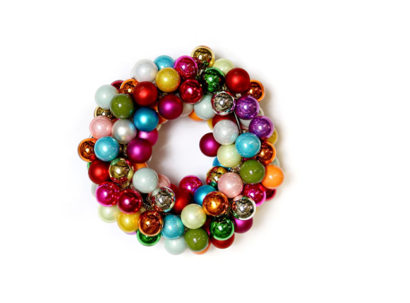 Cody Foster Merry and Bright Wreath - Small