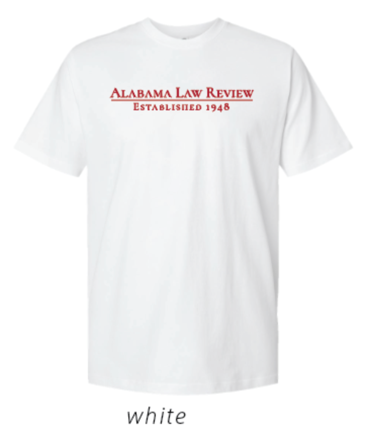 Alabama Law Review Short Sleeve Tee (PREORDER)