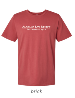 Alabama Law Review Short Sleeve Tee (PREORDER)