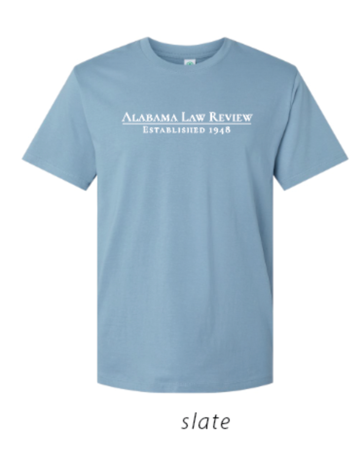 Alabama Law Review Short Sleeve Tee (PREORDER)