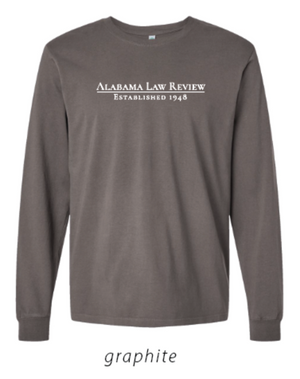 Alabama Law Review Long Sleeve Tee (PREORDER)