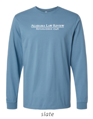 Alabama Law Review Long Sleeve Tee (PREORDER)