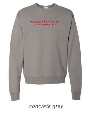 Alabama Law Review Crewneck Sweatshirt (PREORDER)