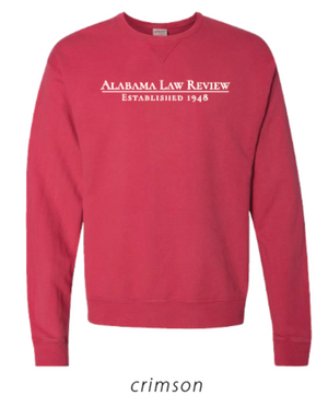 Alabama Law Review Crewneck Sweatshirt (PREORDER)