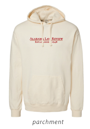 Alabama Law Review Hooded Sweatshirt (PREORDER)