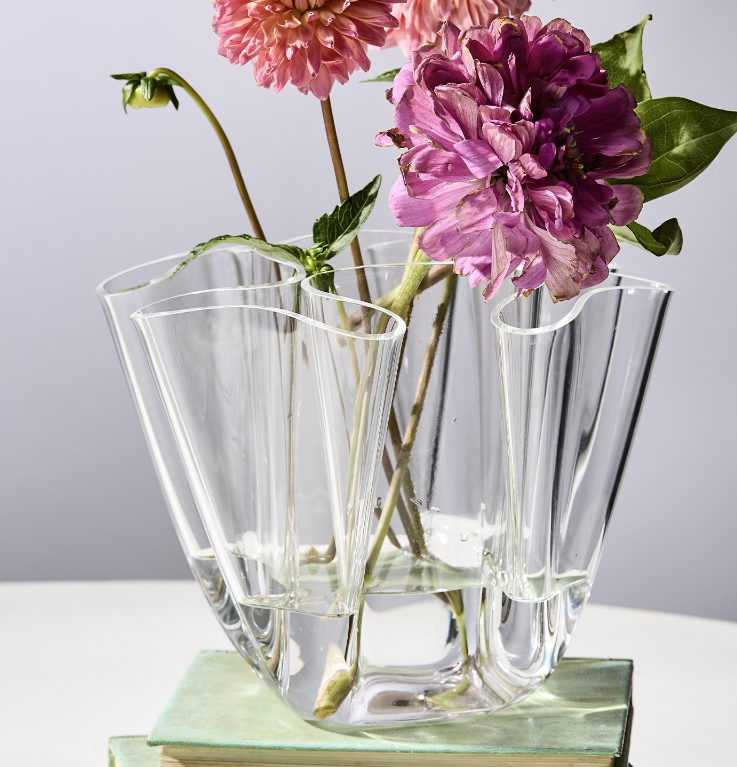 Handkerchief Hand-made 5 Section Vase - Acrylic