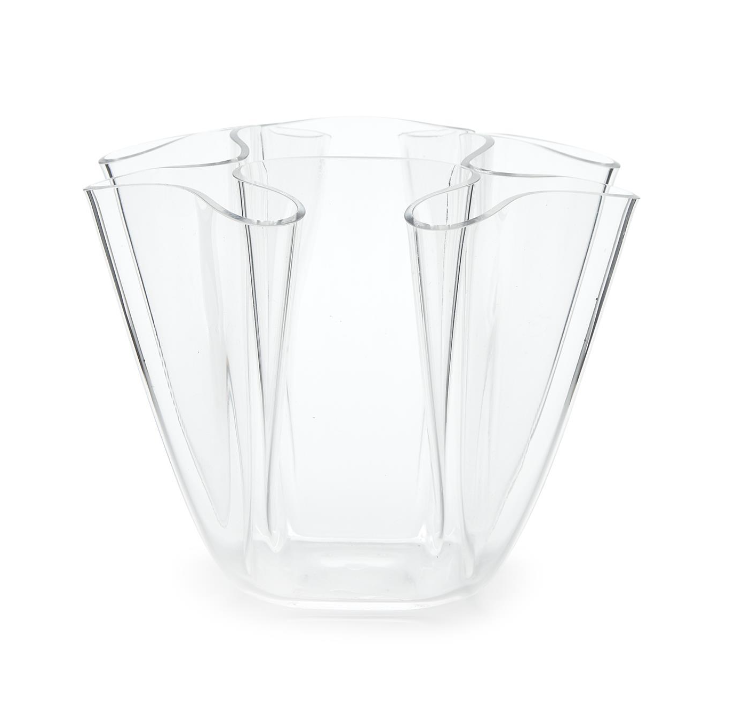 Handkerchief Hand-made 5 Section Vase - Acrylic