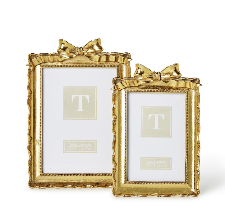 Vintage Gold Frames with Accent Bow