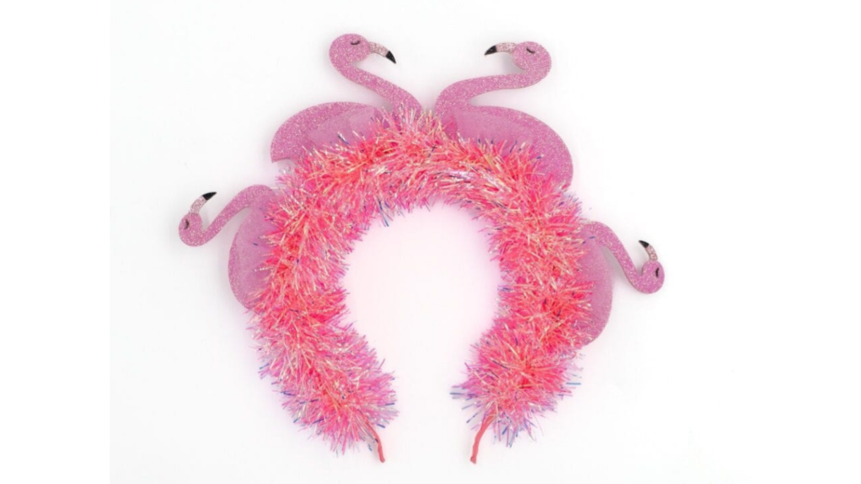 let's flamingle novelty headband