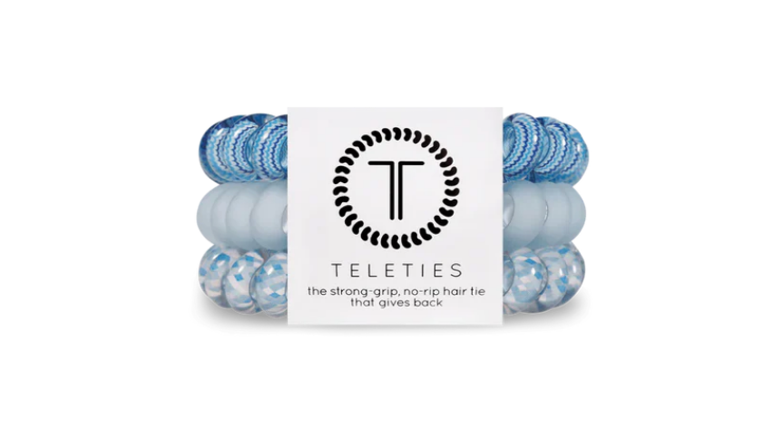 TELETIES Spiral Hair Coils | Small | Spring Showers