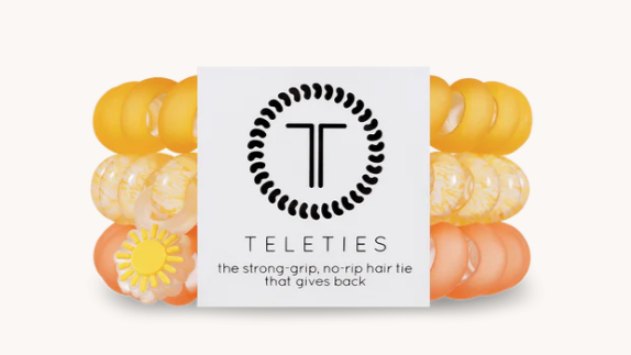 TELETIE Spiral Hair Coils | Small | Summer Solstice