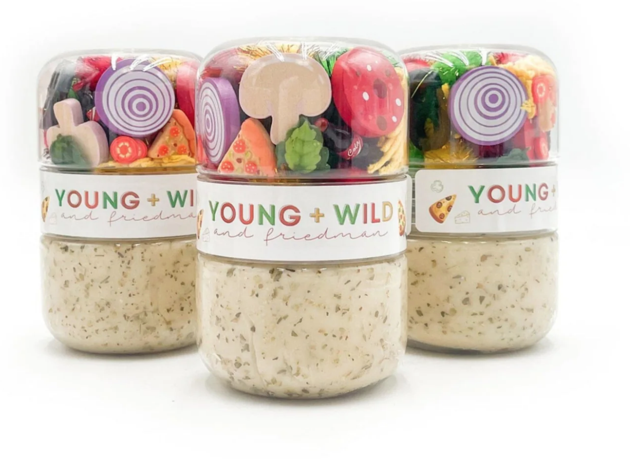 Pizza Grab & Go Dough Jar