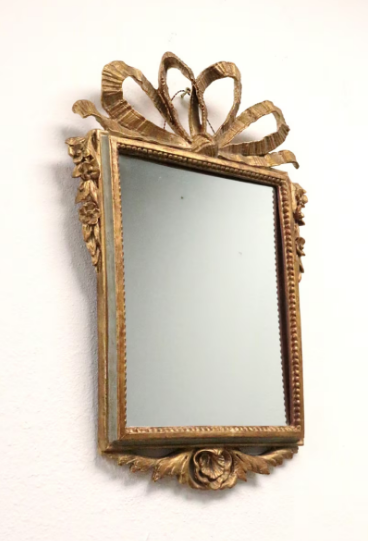 BOW AND GARLAND MIRROR