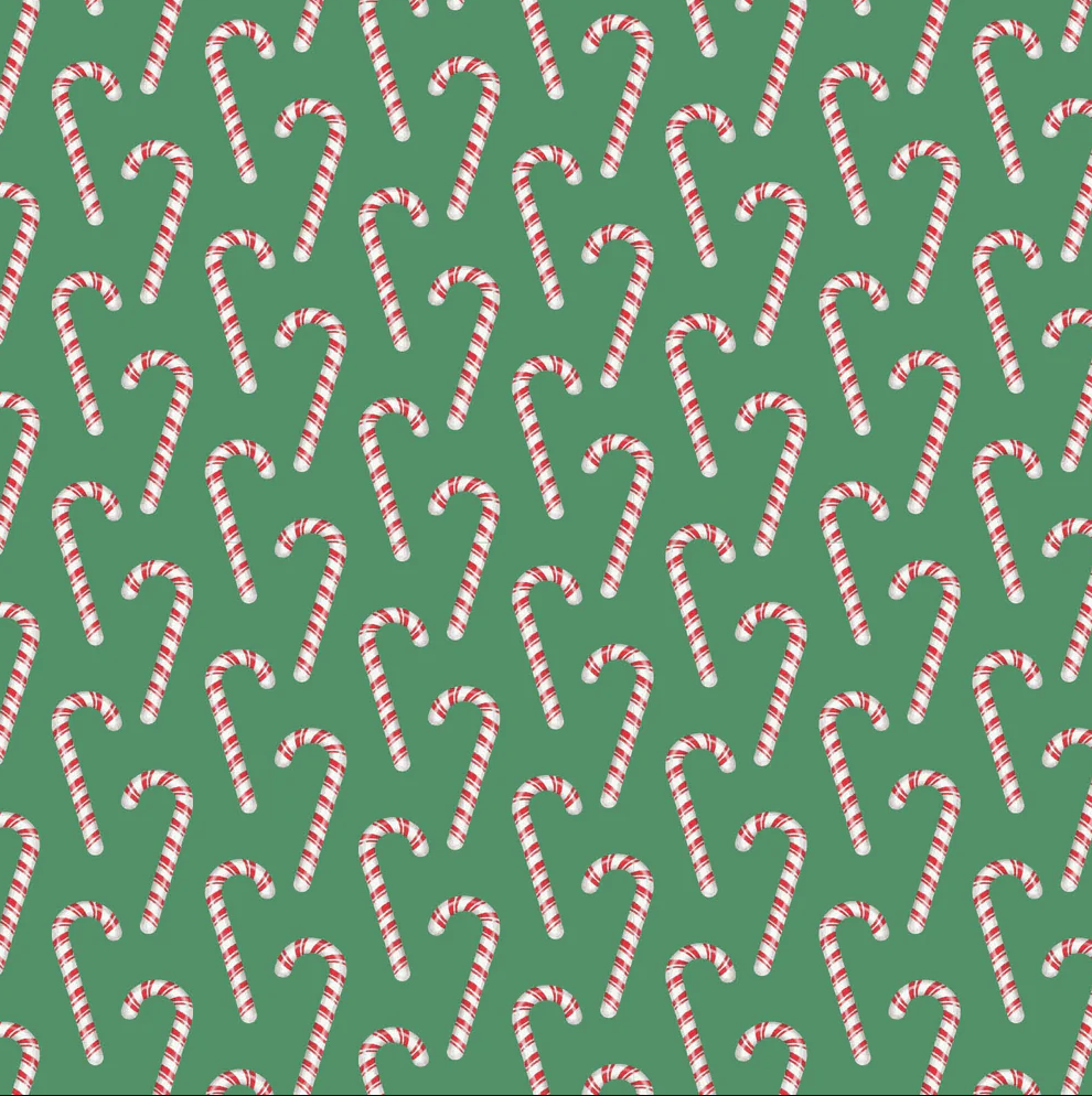 CALLI WOMEN'S LONGSLEEVE PAJAMA PANT SET - CANDY CANE LANE