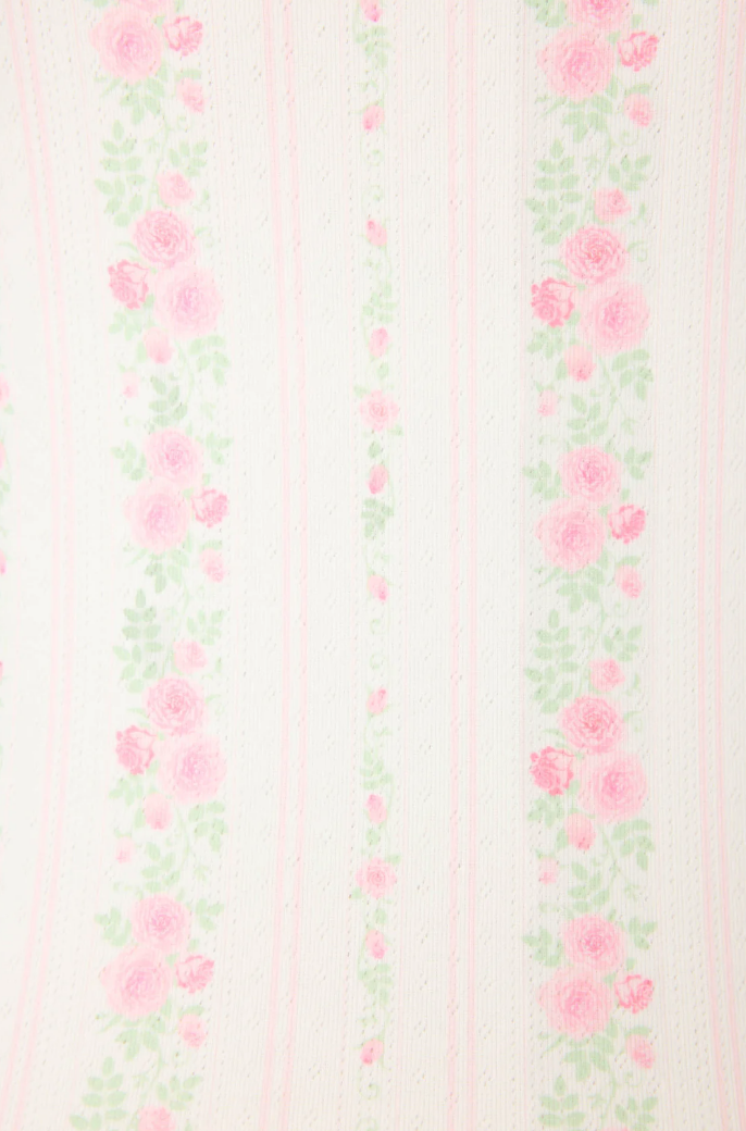 Roses Are Pink Petal Dream Pointelle PJ Set