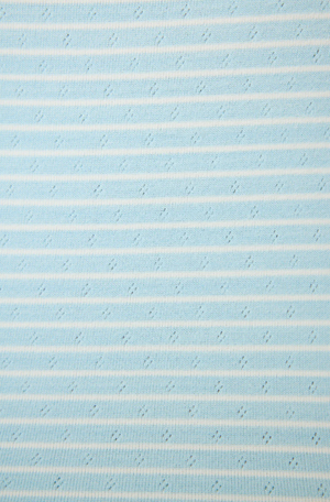 Sweet Stripes Morning Blue Long Lounge Set