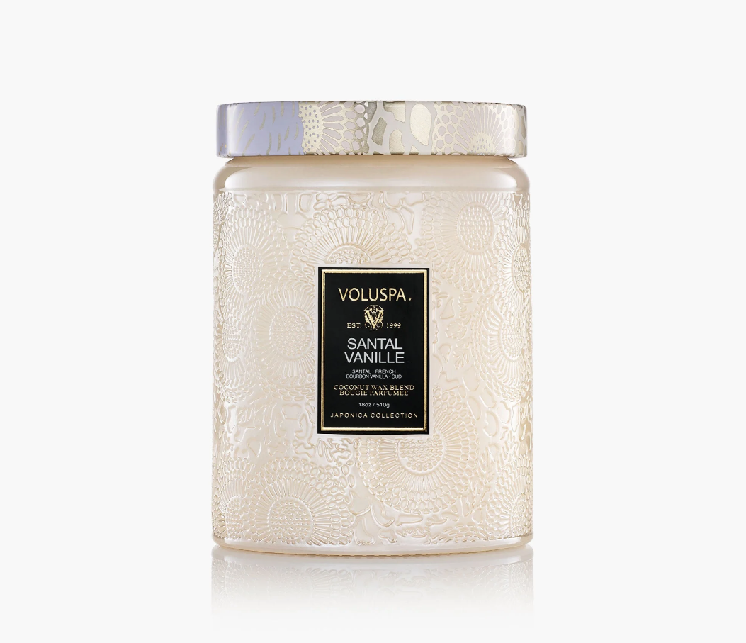 SANTAL VANILLE Large Jar Candle