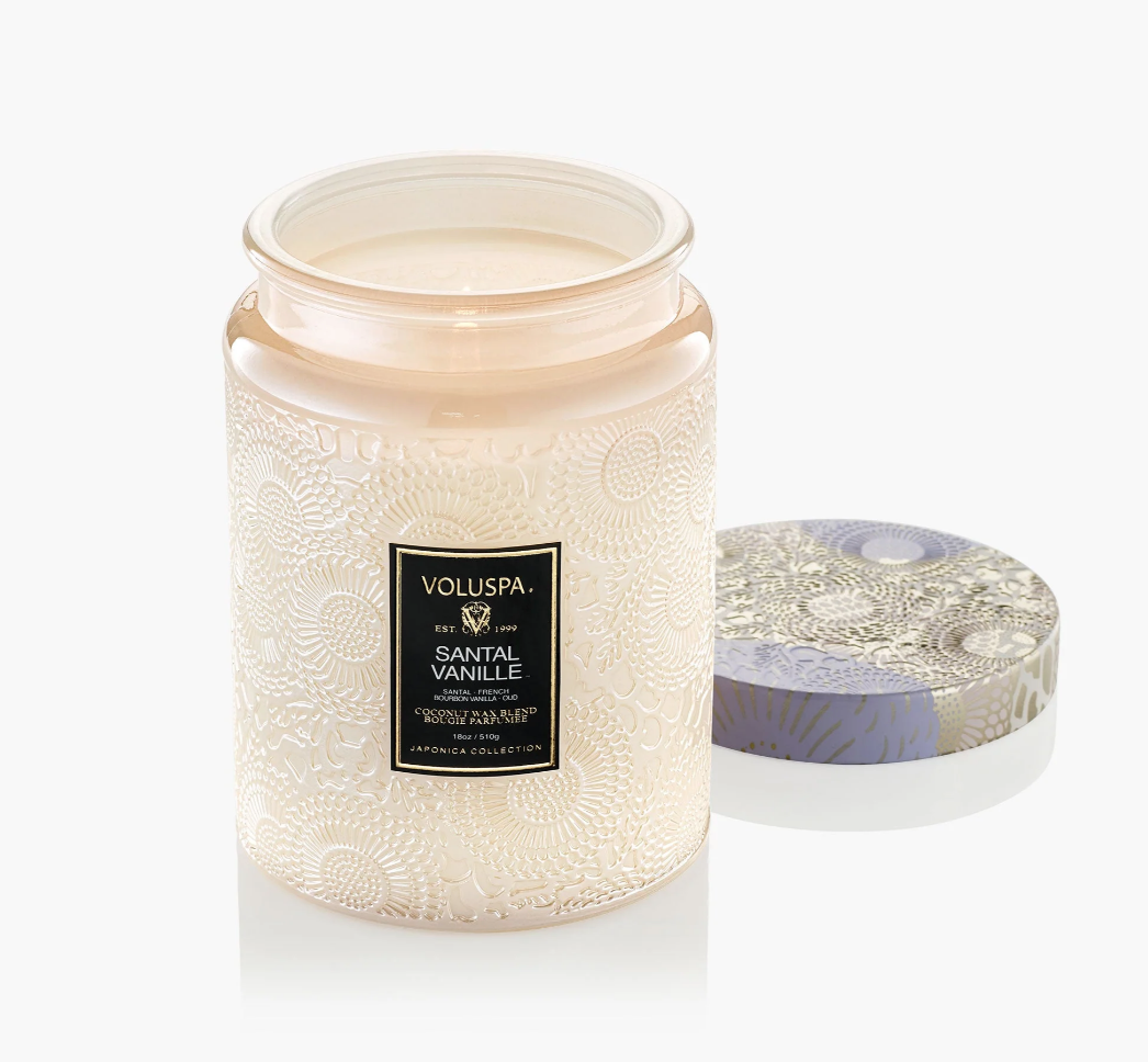 SANTAL VANILLE Large Jar Candle