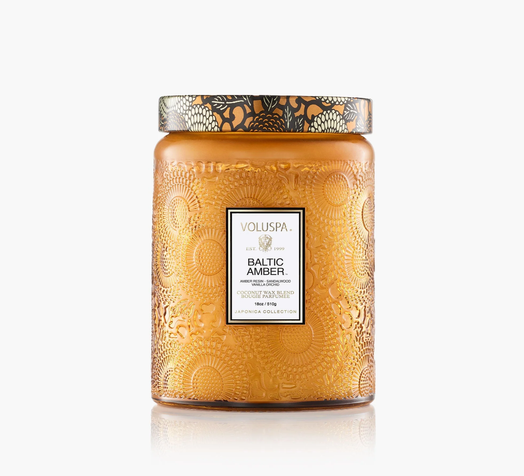 BALTIC AMBER Large Jar Candle