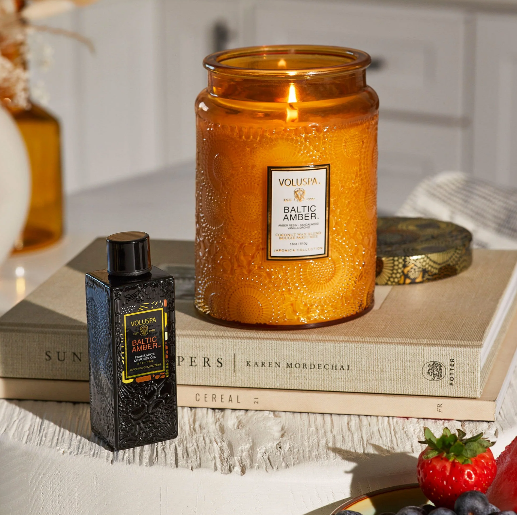 BALTIC AMBER Large Jar Candle