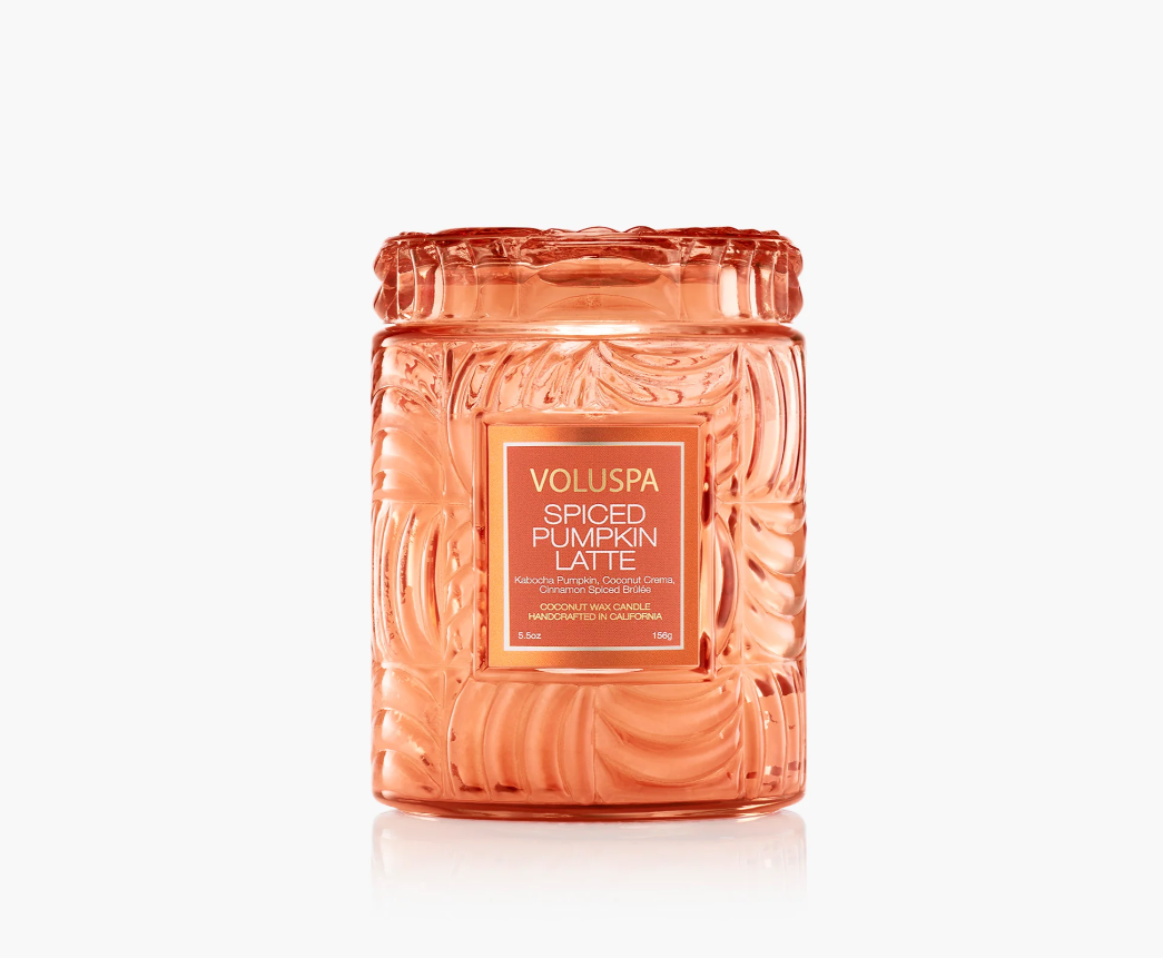 SPICED PUMPKIN LATTE Small Jar Candle