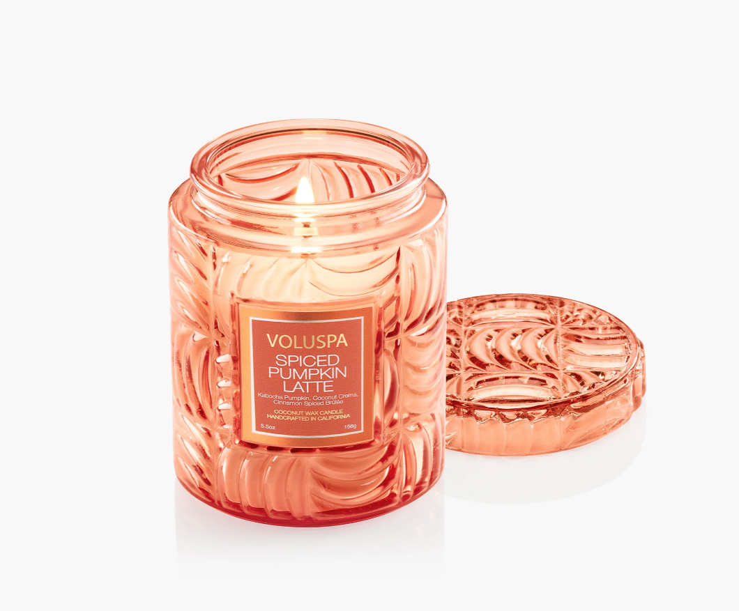SPICED PUMPKIN LATTE Small Jar Candle